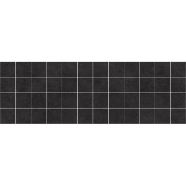Мозаика MM60062 Декор Alabama мозаичный чёрный 20х60