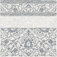 Декор Deloni DFU04DEL17R 60x60 Alma Ceramica серый