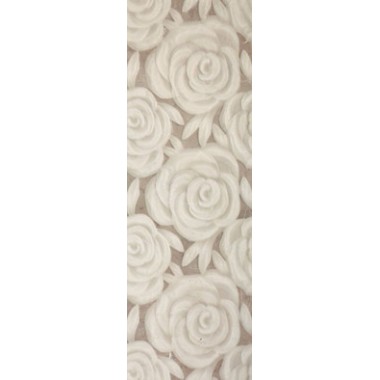 Декор 9535 Crema Relieve Rose 30x90 матовый керамический