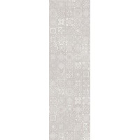 Декор 9820 Evan Light Grey Decorate 30x100 матовый керамический
