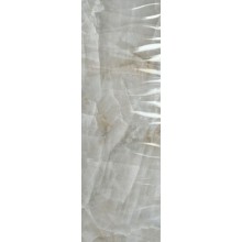 Настенная плитка 1217 Grey Relieve Wave 40x120 глянцевая керамическая