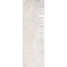 Настенная плитка 1217 White Relieve Wave 40x120 глянцевая керамическая