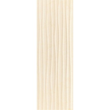 Настенная плитка Wellen Cream -ректификат/ белая глина 30x90 глянцевая керамическая