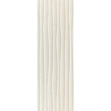 Настенная плитка Wellen Pearl -ректификат/ белая глина 30x90 глянцевая керамическая