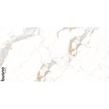 Керамогранит Buono Ceramica M4406P Marble Аletta Glossy 60x120 белый полированный под мрамор