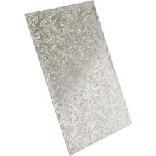 Плитка зеркальная серебряная Алладин-2 ПЗСАл-2 — декоративные элементы 250x400