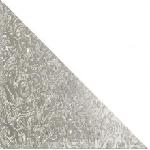 Треугольная зеркальная серебряная плитка Алладин-4 ТЗСАл-4 — декоративные элементы 300x300