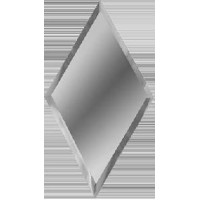 Зеркальная серебряная плитка Ромб РЗС1-01 — керамическая плитка 200x340