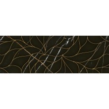 Керамическая плитка Eletto Ceramica Black&Gold Black&Gold Struttura Decor 24.2x70 24.2x70см 588112002 Россия