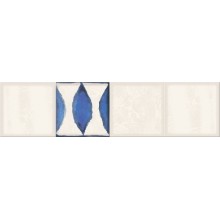 Керамическая плитка Eletto Ceramica Faenza Cobalt Flor Frise 1 15.6x63см 586832001 Россия
