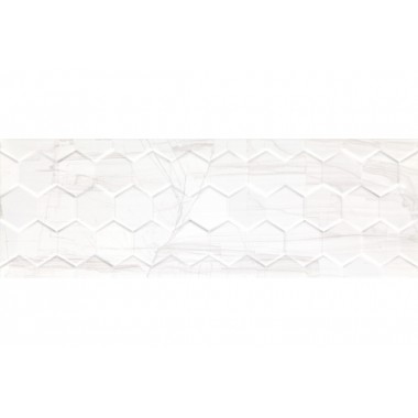 Плитка Ceramika Konskie Brennero White Hexagon 25x75