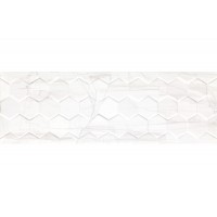 Плитка Ceramika Konskie Brennero White Hexagon Rett 25x75