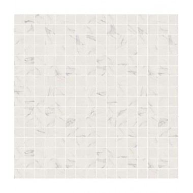 Мозаика SENSI MOS ART STATUARIO WHITE LUX+ 	30X30