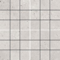 Мозаика Mosaico Tokio Cemento керамогранит 30х30 см матовая, серый