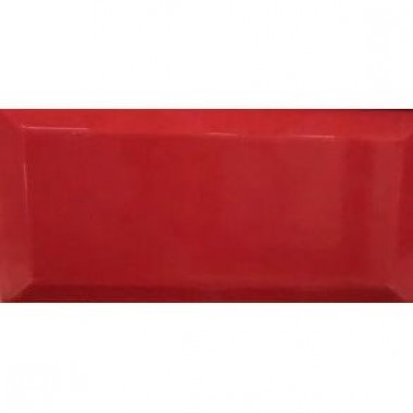 Настенная плитка Mugat Rojo 10x20 глянцевая керамическая
