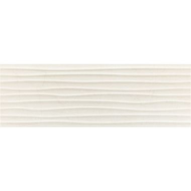 30*90 Wellen Velvet Pearl -ректификат/керамическая плитка белая глина