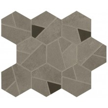 Boost Pro Taupe Mosaico Hex Coffee A0QP керамогранит