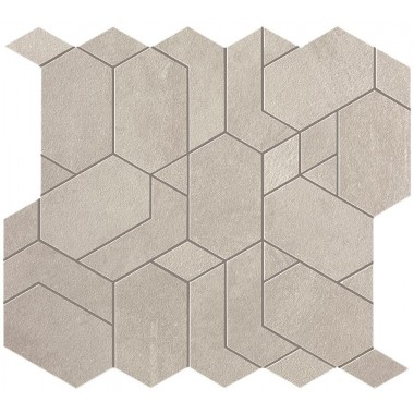 Boost White Mosaico Shapes AN63 31x33,5 Керамогранит