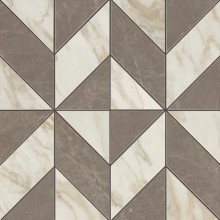 MARVEL Gris-Calacatta Mosaico Cubes Lap. AEPU 36,5x36,5 Керамогранит