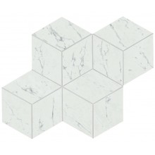 Marvel Carrara Pure Mosaico Esag. Lapp. AS2J  30x35 Неглазурованный керамогранит