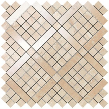 Marvel Trav. Alabastrino Diagonal Mosaic 9MVA 30,5x30,5 Керамическая плитка