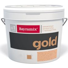 Штукатурка мраморная Bayramix Gold Mineral крупный GR 008 15 кг
