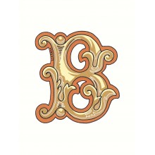 Alphabet Versace Home Lettera Bianca B 48941