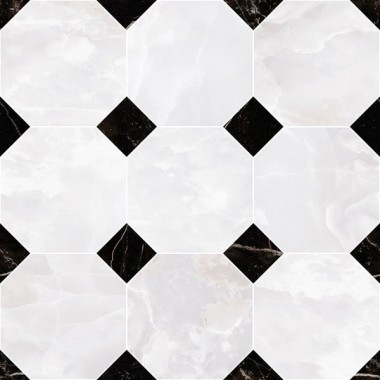 Emote Versace Home Mos. Ottagono Onice Bianco 262610