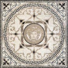 Exclusive Versace Home Rosone Mos.White-Blac 68301