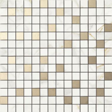 Мозаика R4ZU Bistrot Mosaico Calacatta Michelangelo  40*40