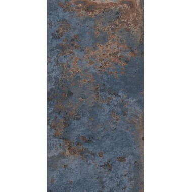 Керамическая плитка 60*120 Oxyde Carving Blue Rec.