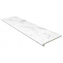 Ступень фронтальная Marble Rout. Carrara Blanco 31,5*119,7