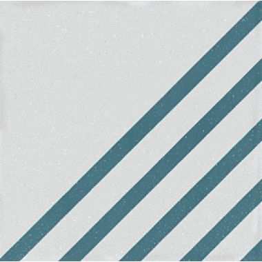 КерГранит BOREAL DASH DECOR WHITE BLUE 18,5x18,5 см