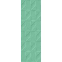 Плитка Outfit Turquoise Struttura Tetris 3D M129 25x76