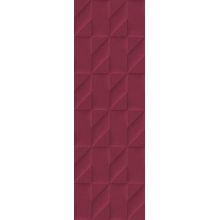 Плитка Outfit Red Struttura Tetris 3D M12C 25x76