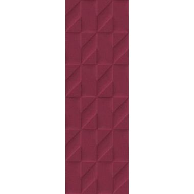 Плитка Outfit Red Struttura Tetris 3D M12C 25x76