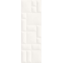 Плитка Pillow Game, рельеф белый, 29x89