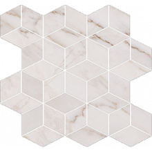 Вставка Carrara мозаика, белый, 28x29.7
