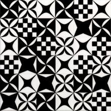 20*20 Mosaico Black&White 9 mm декоративная керамическая плитка